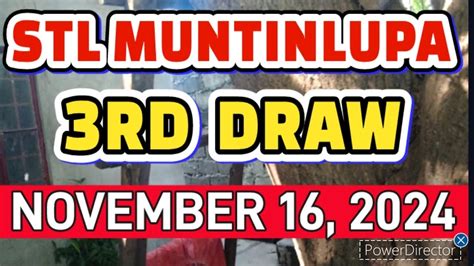 stl muntinlupa result today 9pm|PCSO Official .